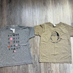 NWOT Boys Holiday Graphic Tees